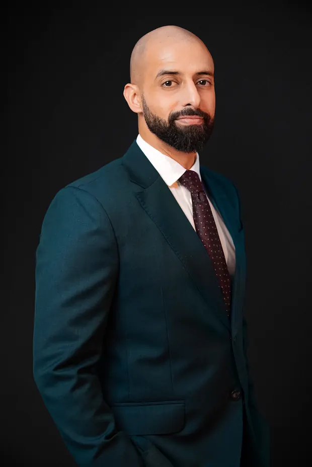 Retouched studio portrait for the campaign