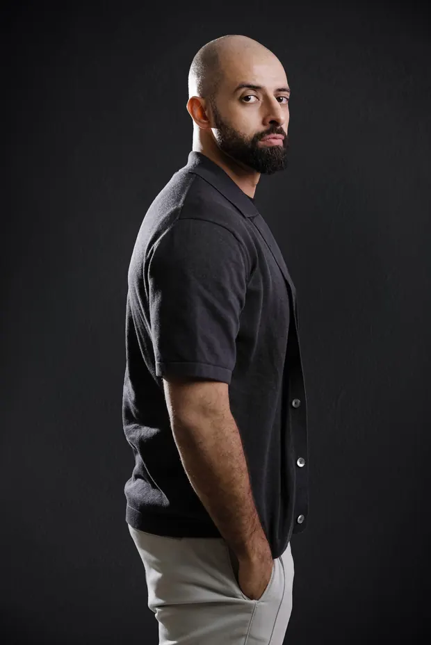 Retouched studio portrait for the campaign