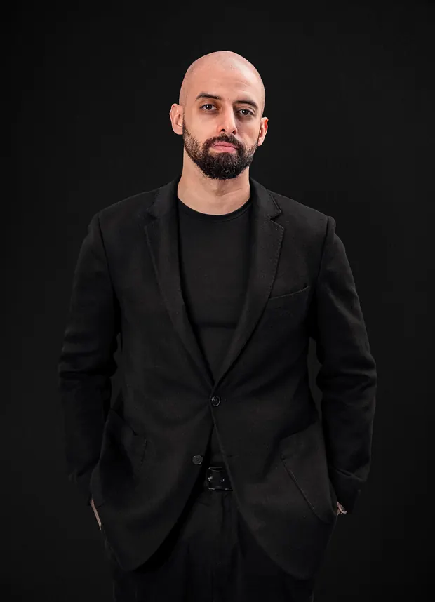Retouched studio portrait for the campaign